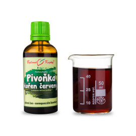 Čínské pivoňky červené kořenové kapky (tinktura) 50 ml