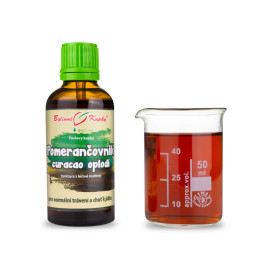 Oranžové kapky oplodí curacao (tinktura) 50 ml