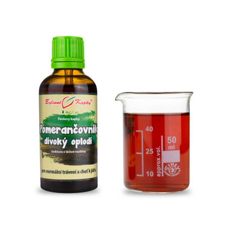 Kapky oplodí z divokého pomeranče (tinktura) 50 ml