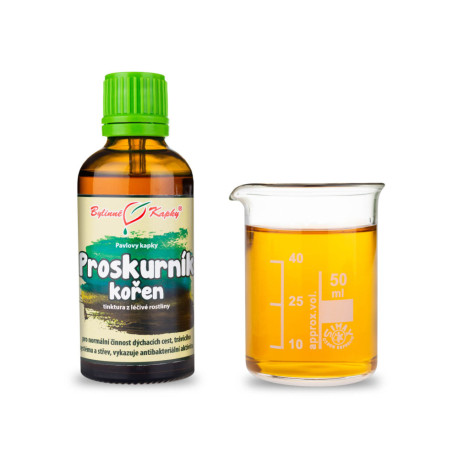 Kapky z kořene ibišku (tinktura) 50 ml