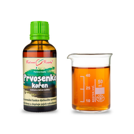 Kapky z kořene prvosenky (tinktura) 50 ml