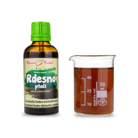 Ptačí kapky křídlatka (tinktura) 50 ml