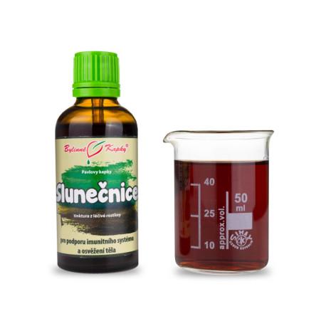 Slunečnicové roční kapky (tinktura) 50 ml