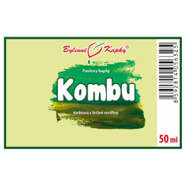 Kombu kapky (tinktura) 50 ml