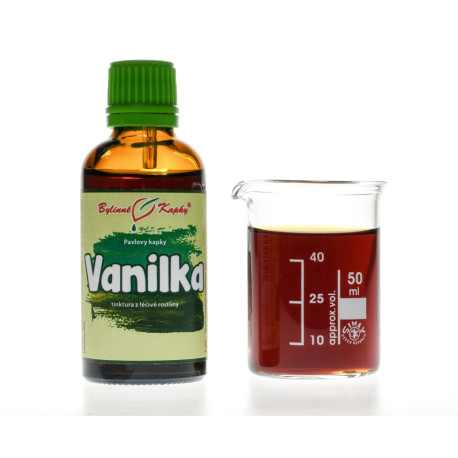 Vanilkové kapky (tinktura) 50 ml