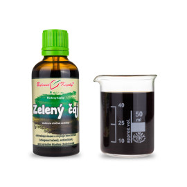 Kapky zeleného čaje (tinktura) 50 ml