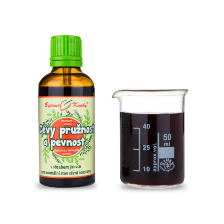 Kapky na pružnost a pevnost cév (tinktura) 50 ml