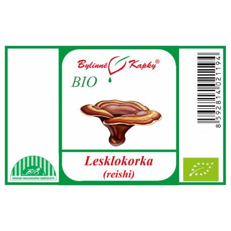 Reishi (Ganoderma) BIO - bylinné kapky (tinktura) 50 ml