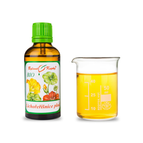 kapucín větší ovocný BIO kapky (tinktura) 50 ml