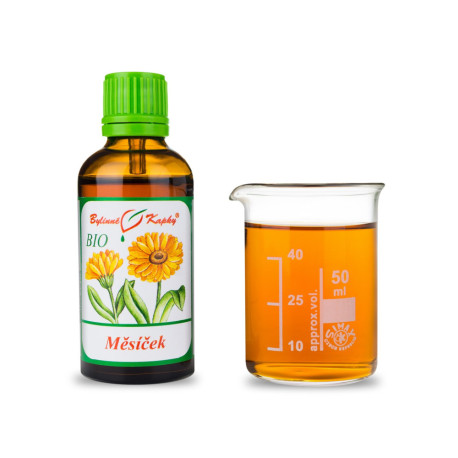 Květ měsíčku BIO kapky (tinktura) 50 ml