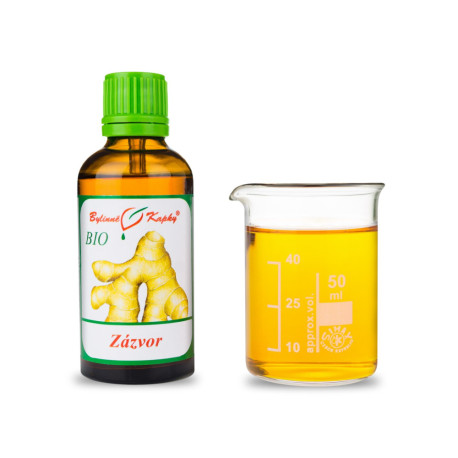 Zázvor BIO kapky (tinktura) 50 ml