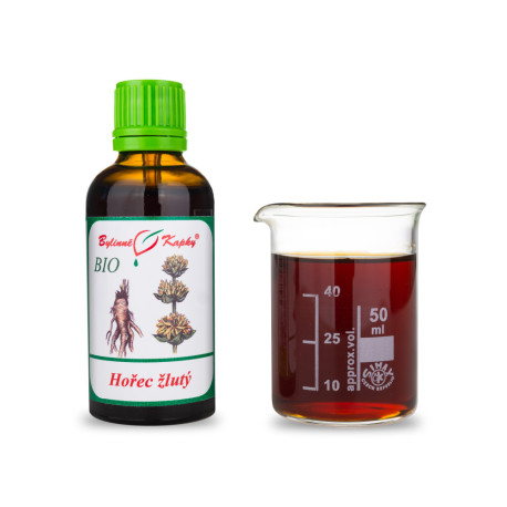 Hořec žlutý BIO kapky (tinktura) 50 ml