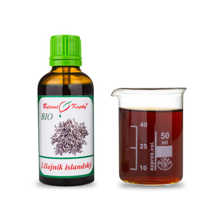 Islandský blistr BIO kapky (tinktura) 50 ml