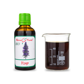Yzop BIO kapky (tinktura) 50 ml