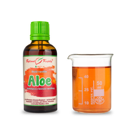 Aloe vera - bylinné kapky (tinktura) 50 ml
