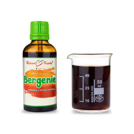 Bergenia - kapky Duše rostlin (tinktura) 50 ml