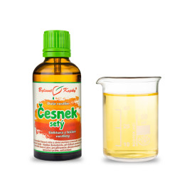 Kuchyňský česnek - bylinné kapky (tinktura) rostlinná duše 50 ml