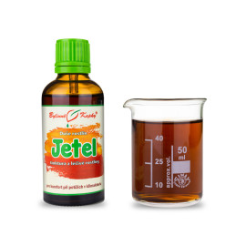 Jetel luční - Bylinné kapky (tinktura) Rostlinná duše 50 ml