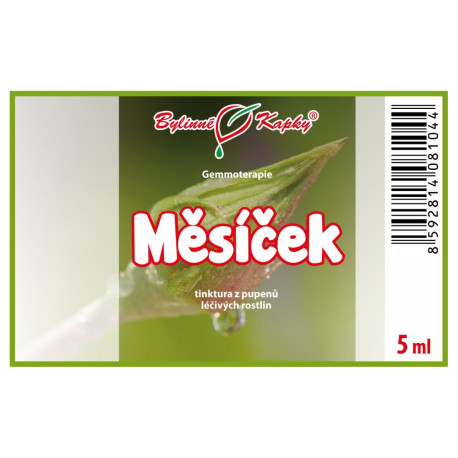 Pupeny měsíčku lékařského 5 ml - gemmoterapie