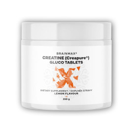 Creatine Creapure Gluco tablets Lemon, Kreatin monohydrát 350g 115 tablet