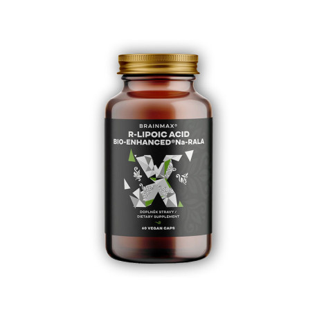 Bio-Enhanced Na-RALA, aktivní kyselina lipoová 60 rostlinných kapslí