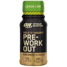 Optimum Nutrition Standard Preworkout Shot 60ml Citron Limetka