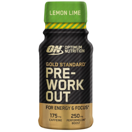 Optimum Nutrition Standard Preworkout Shot 60ml Citron Limetka