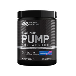 Optimum Nutrition Pump Preworkout 380 g modrá malina
