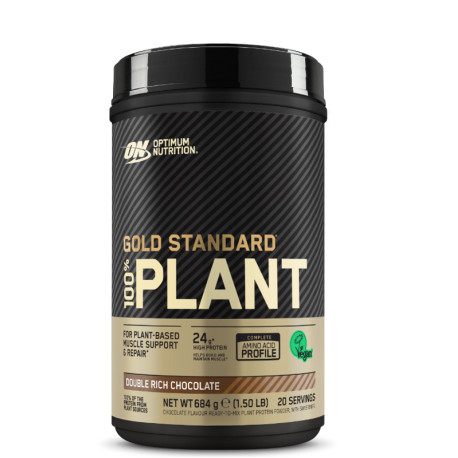 Optimum Nutrition Gold Standard 100% rostlinný protein 684g Double Rich čokoláda