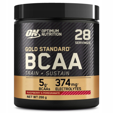 Optimální výživa BCAA Train + Sustain 280g Malina &amp; Granátové jablko