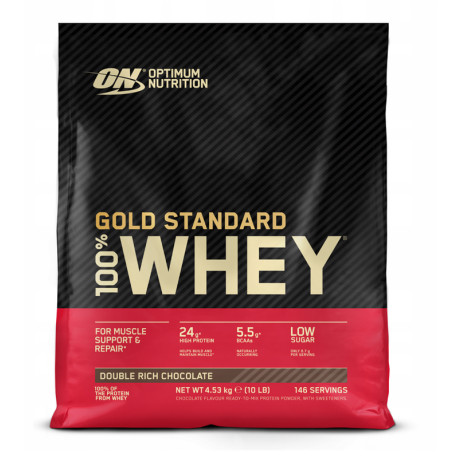 Optimum Nutrition 100% Whey Gold 4540g čokoláda