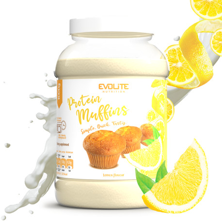 Evolite Proteinové muffiny 1000g citron