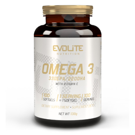 Evolite Omega 3 330EPA/220DHA 100 měkkých kapslí