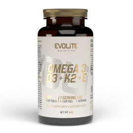Evolite Omega 3 + D3 + K2 MK7 + E 60 tobolky
