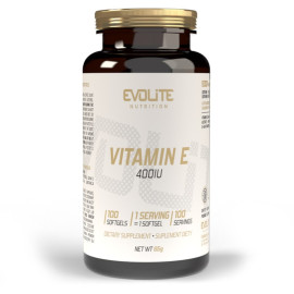 Evolite Nutrition Vitamin E 400IU 100 kapslí