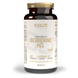 Evolite Nutrition Berberine HCL Standarizovaná 97% 60 VegeCaps