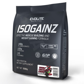 Evolite IsoGainz 1000g dvojitá čokoláda s příchutí