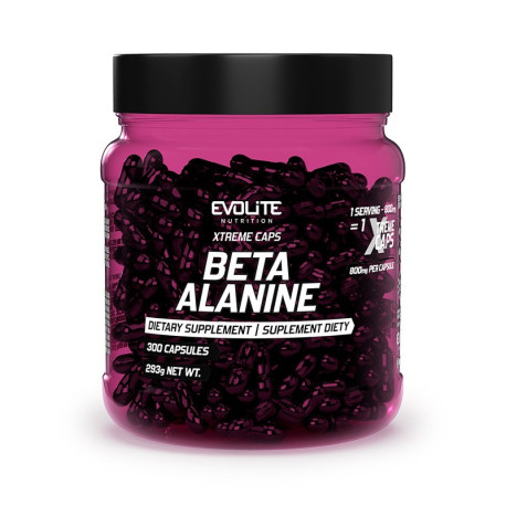Evolite Beta Alanine 800mg Xtreme 300 kapslí