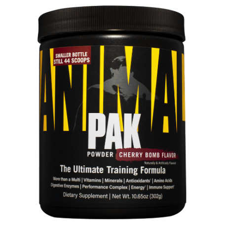 Univerzální Animal Pak prášek 312g Třešeň