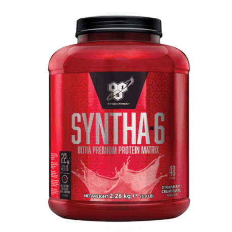 BSN Syntha 6 2270g Jahodový krémový vír