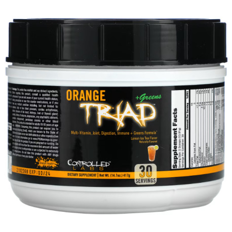 Controlled Labs Orange Triad Greens 412g citron