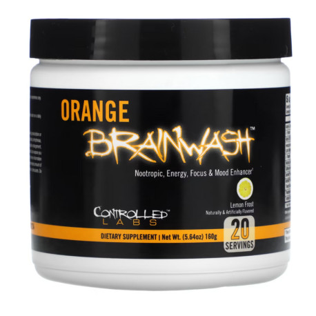 Controlled Labs Pomeranč BrainWash Citronový mráz 160g