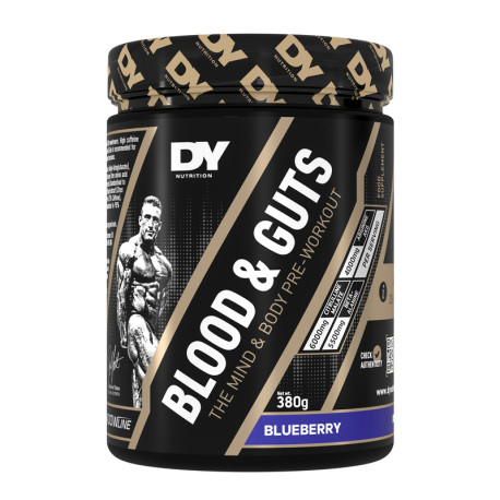 DY Nutrition BLOOD &amp; GUTS 380g Borůvka