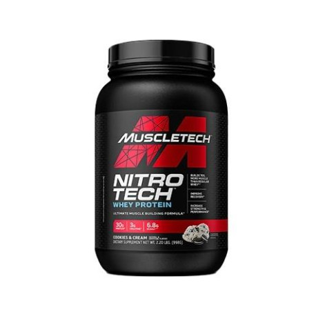 Muscletech Nitrotech 908g Cookies krém
