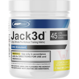 USP Jack3d Advanced citronová limetka