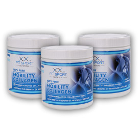 3x 100% Pure Mobility Collagen 300g Bioaktivní kolagenní peptidy SOLUGEL