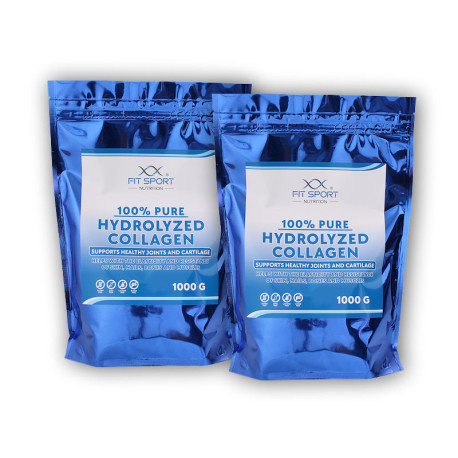 2x 100% Pure Hydrolyzed Collagen 1000g + Hydrolyzovaný Kolagen