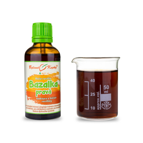 Bazalka - kapky Duše rostlin (tinktura) 50 ml