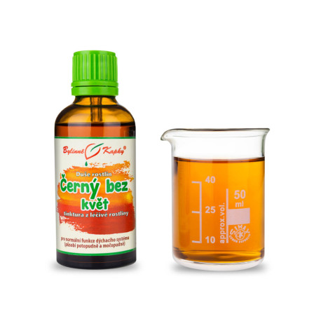 Bezinkový květ černý - kapky Plant Soul (tinktura) 50 ml