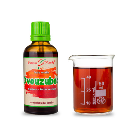 Třídílné bylinné kapky Double Tooth (tinktura) Plant Soul 50 ml